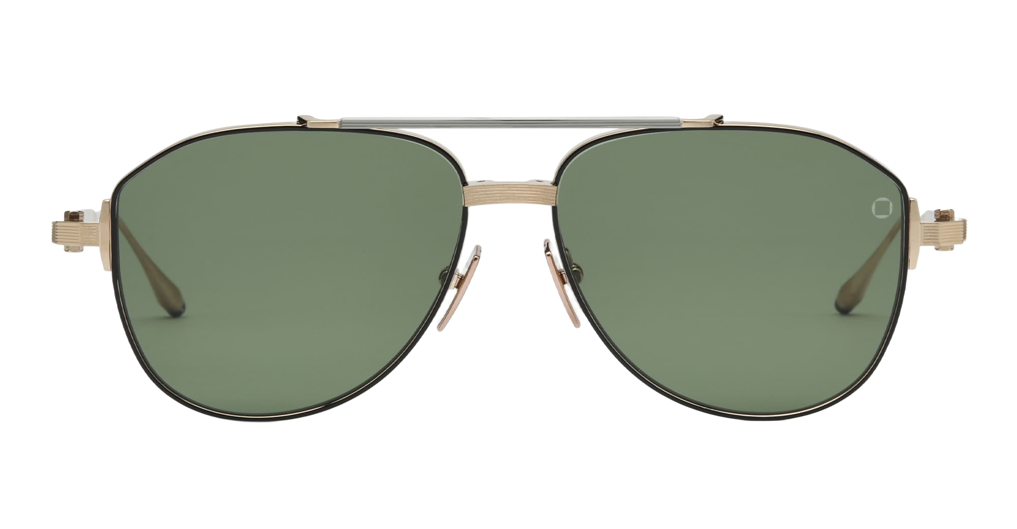 Helios - Brushed 12k Gold Black Palladium Titanium Sunglasses