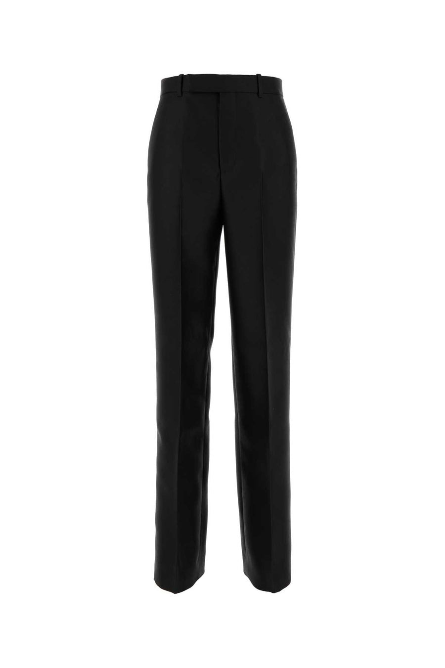Gucci 84% Wool trousers in black