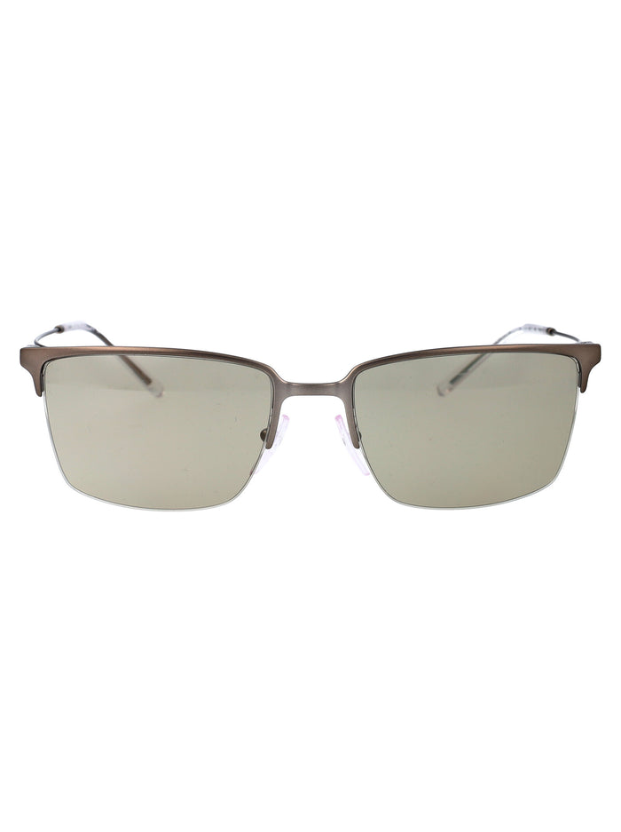 0ea2155 3003-3 3003/3 Matte Gunmetal Metal Sunglasses