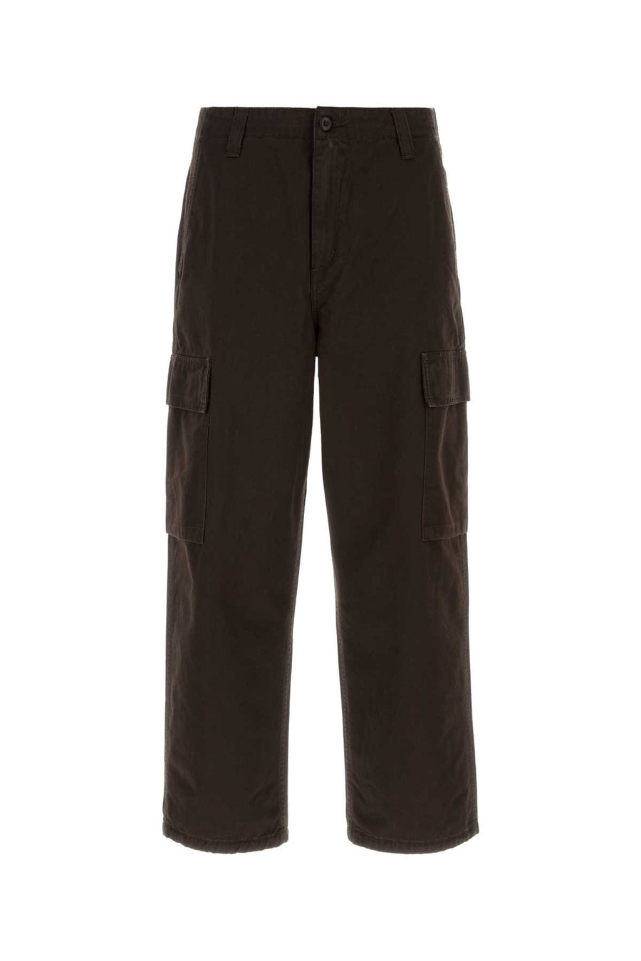 Carhartt Wip Cargo 100% Cotton 'Lenexa' Twill cargo pants in brown