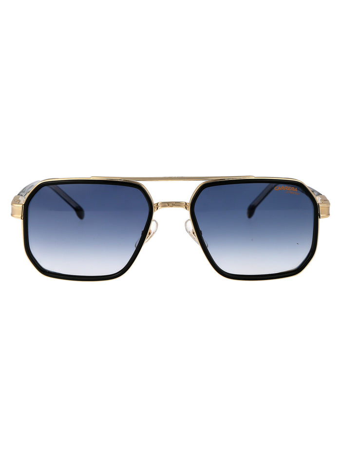 Carrera 1069-S 2m2 Black Gold Stainless Steel Sunglasses