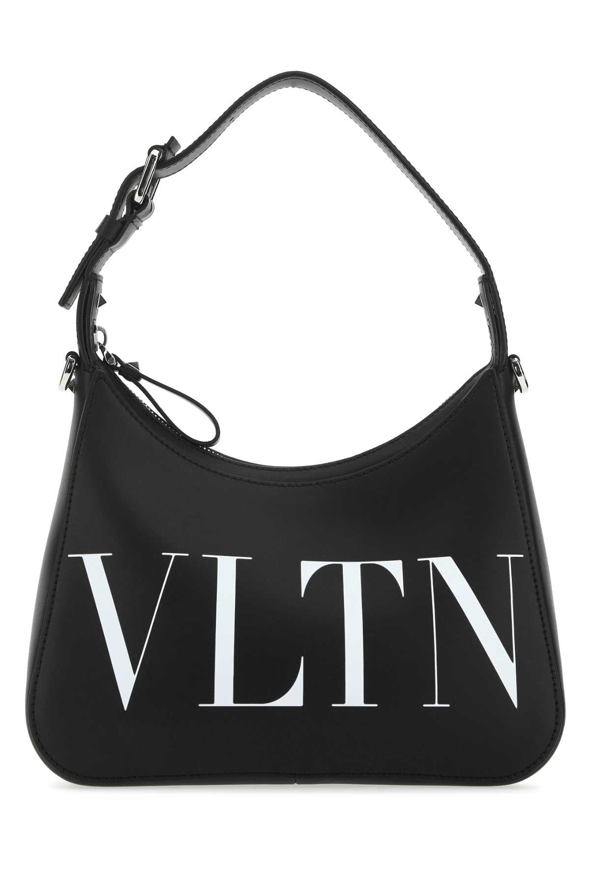 Black Leather Vltn Handbag 0ni Borse A Mano