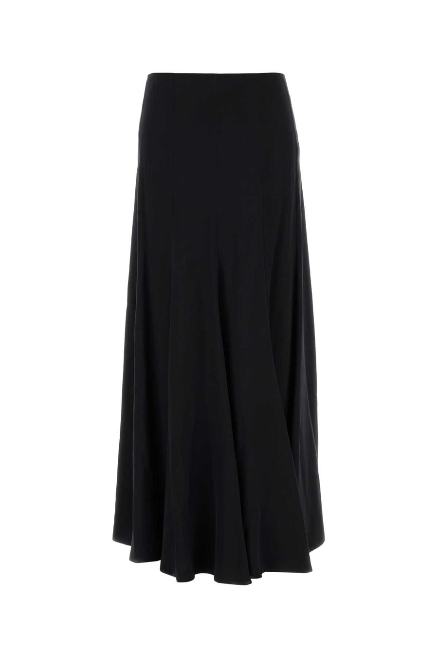 Black Satin Skirt Gonne