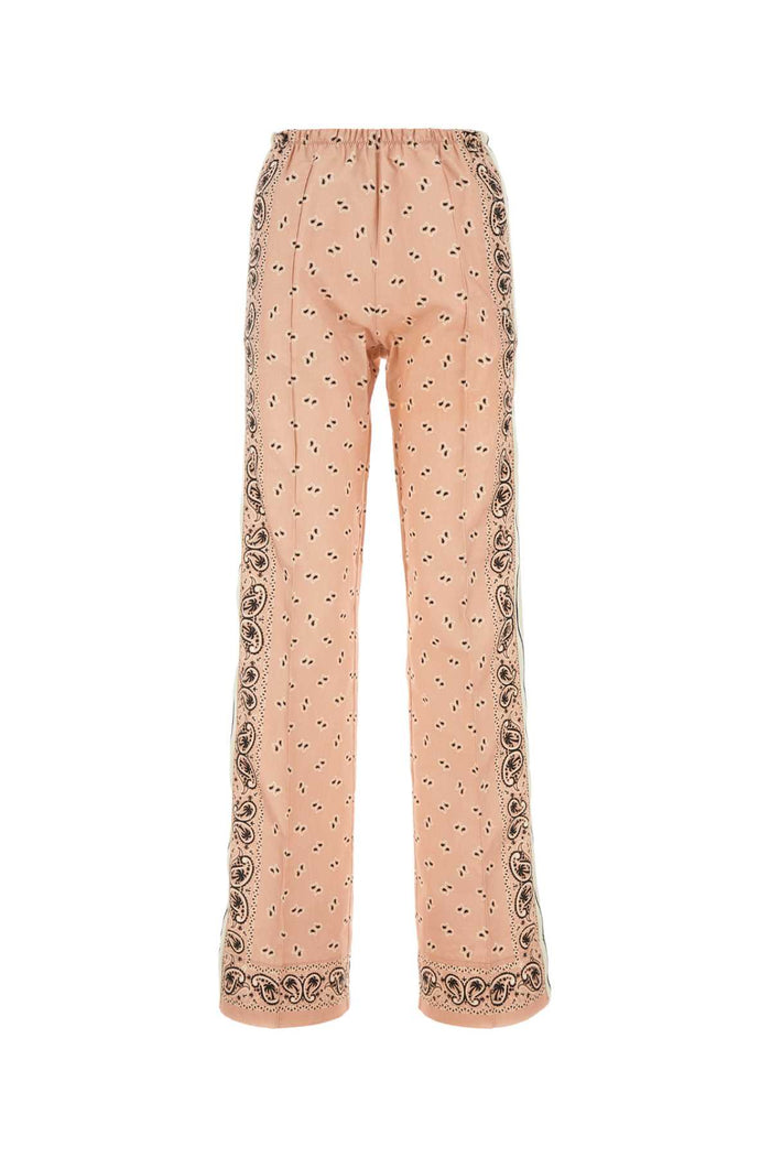 Pinkoffwhite Exterior: Linen Cotton Pantaloni