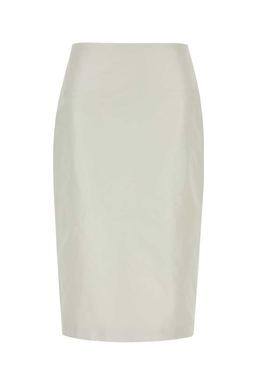 Jil Sander Exterior: 100% Polyester; Lining: 100% Fabric skirt in white