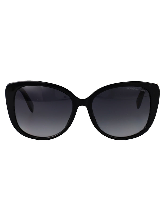 Marc 791-F-S 807 Black Acetate Sunglasses