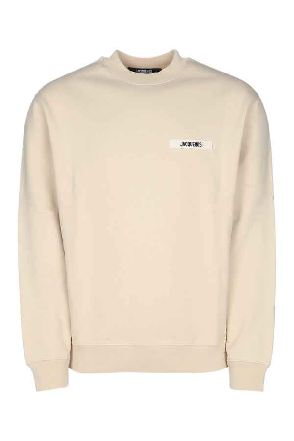 Jacquemus Sweatshirt 100% Cotton sweatshirt in beige
