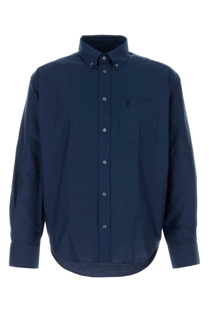 Hsh822co0210 A021 Encre Exterior: Cotton Camicie