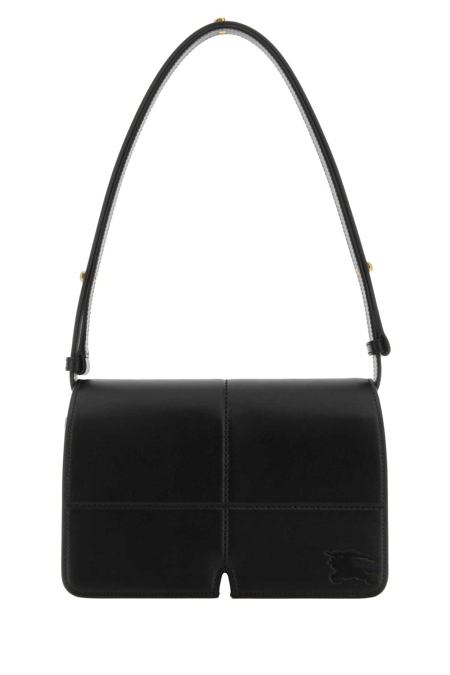 Burberry Snip Exterior: 100% Calf Leather shoulder bag in black