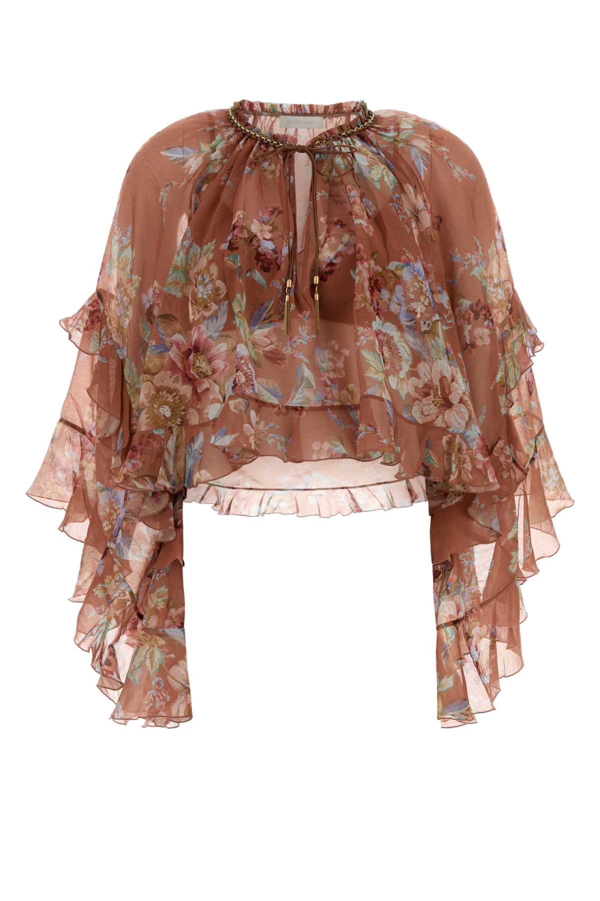 Cinnamonfloral Cotton Silk Camicie