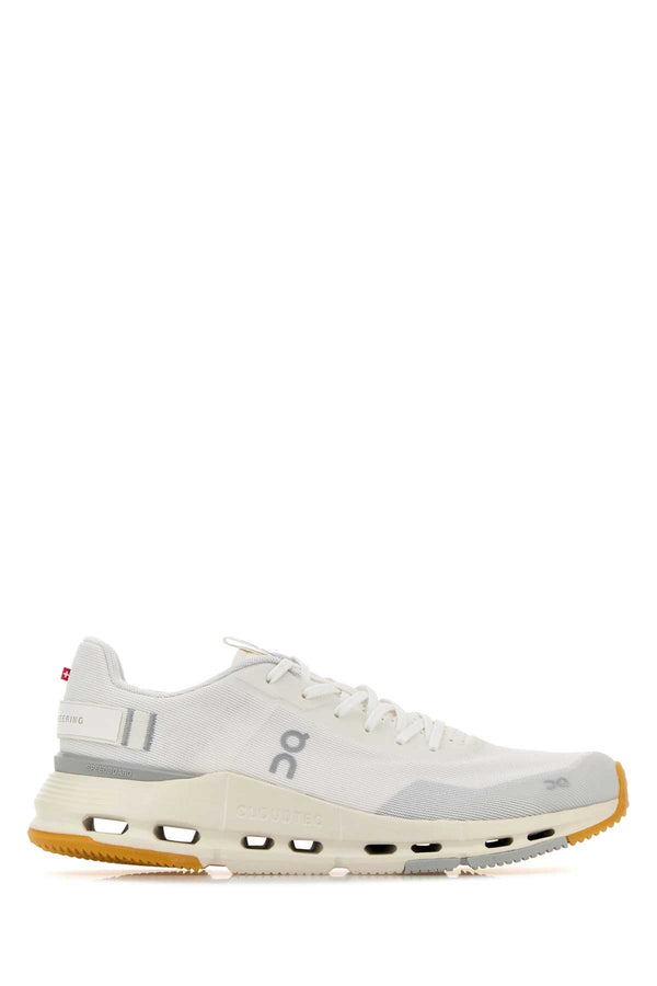 On Running Form Exterior: 100% Fabric sneaker in white