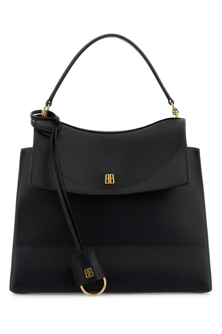 Balenciaga Exterior: 100% Calf shoulder bag in black