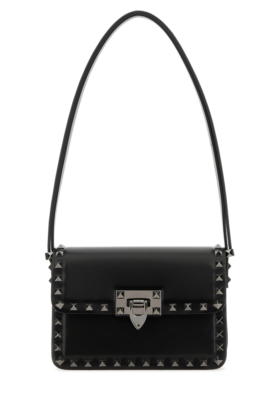Valentino Garavani Leather shoulder bag in black