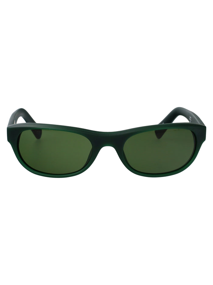 Sole Matt Green/ Silver/ Green Acetate Sunglasses