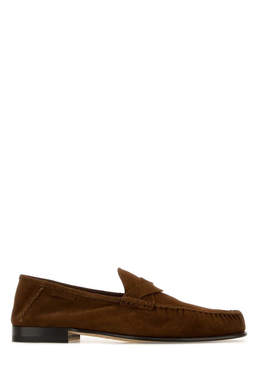 Tom Ford Twisted Upper: 100% Calf Leather loafer in brown