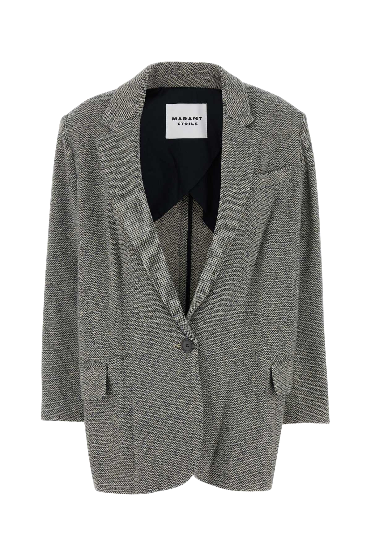 Embroidered Wool Blend Cikaito Blazer Bkec Giacche E Gilet