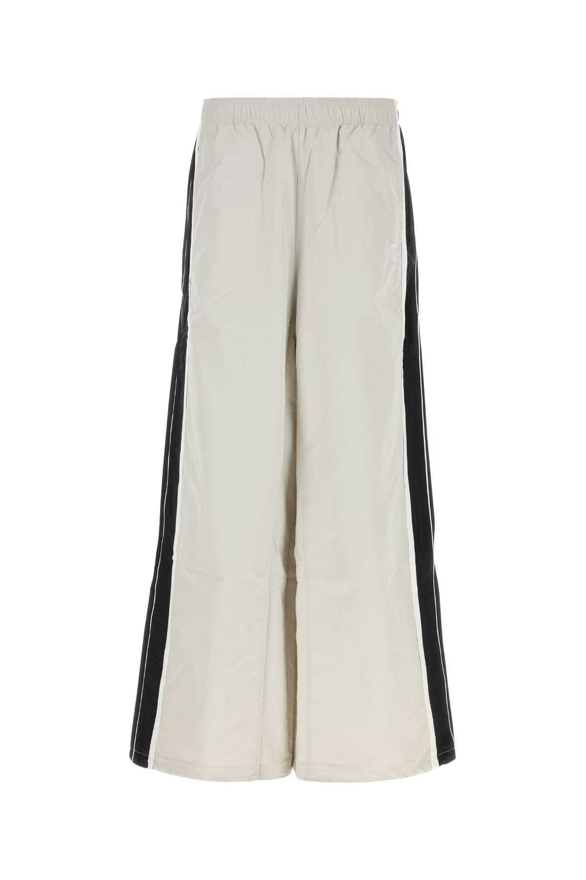 Chalk Polyester Joggers Greyblack Pantaloni