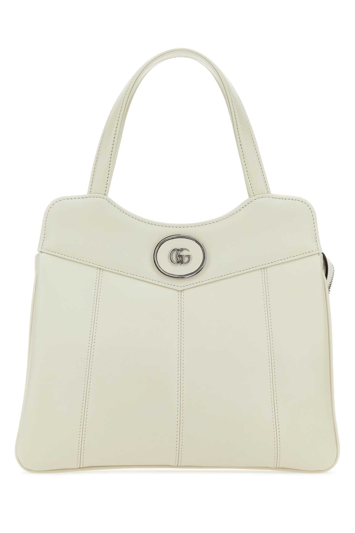 Chalk Leather Small Petite Gg Handbag 9022 Borse A Mano