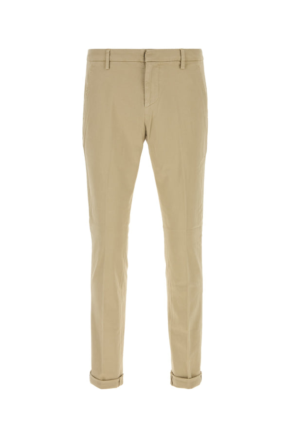 Dondup Gaubert Cotton trousers in beige