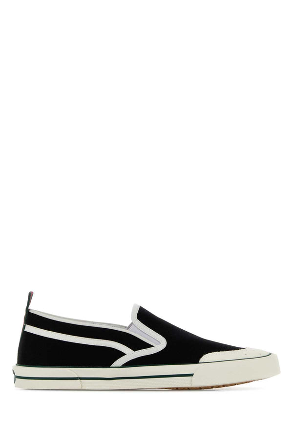 Gucci Upper 100% cotton upper sneaker in black