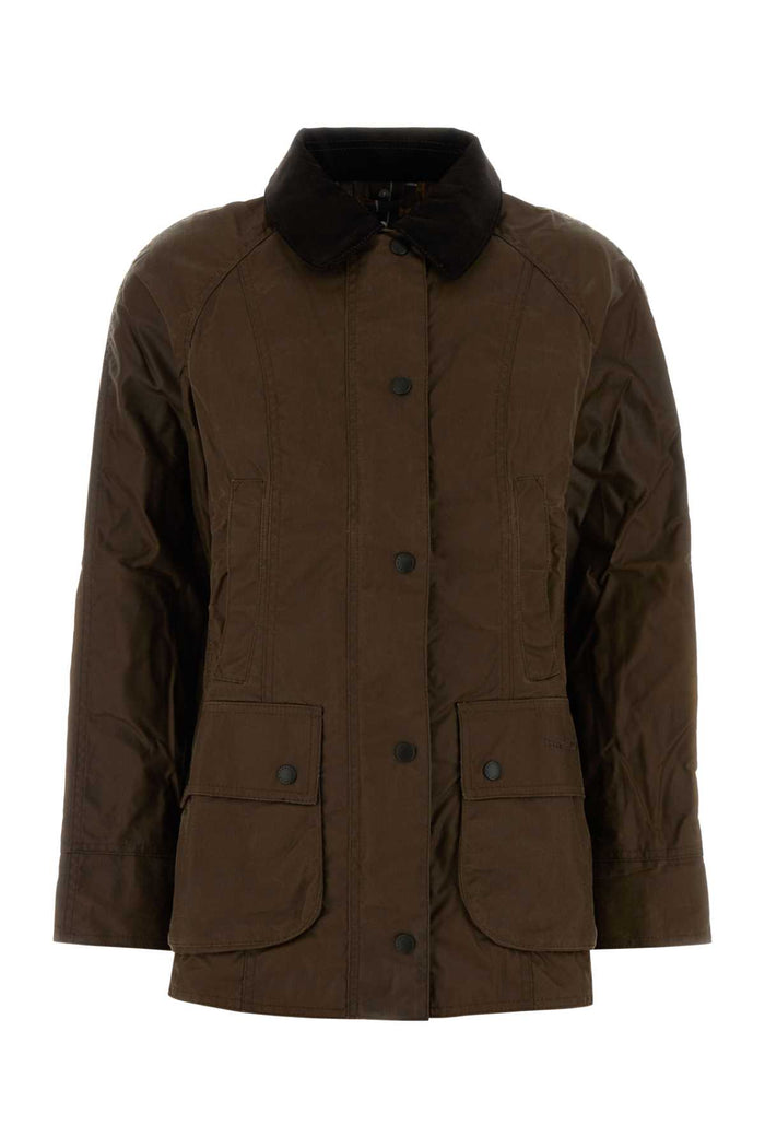 Mud Cotton Beadnell Jacket Bark Giubbini