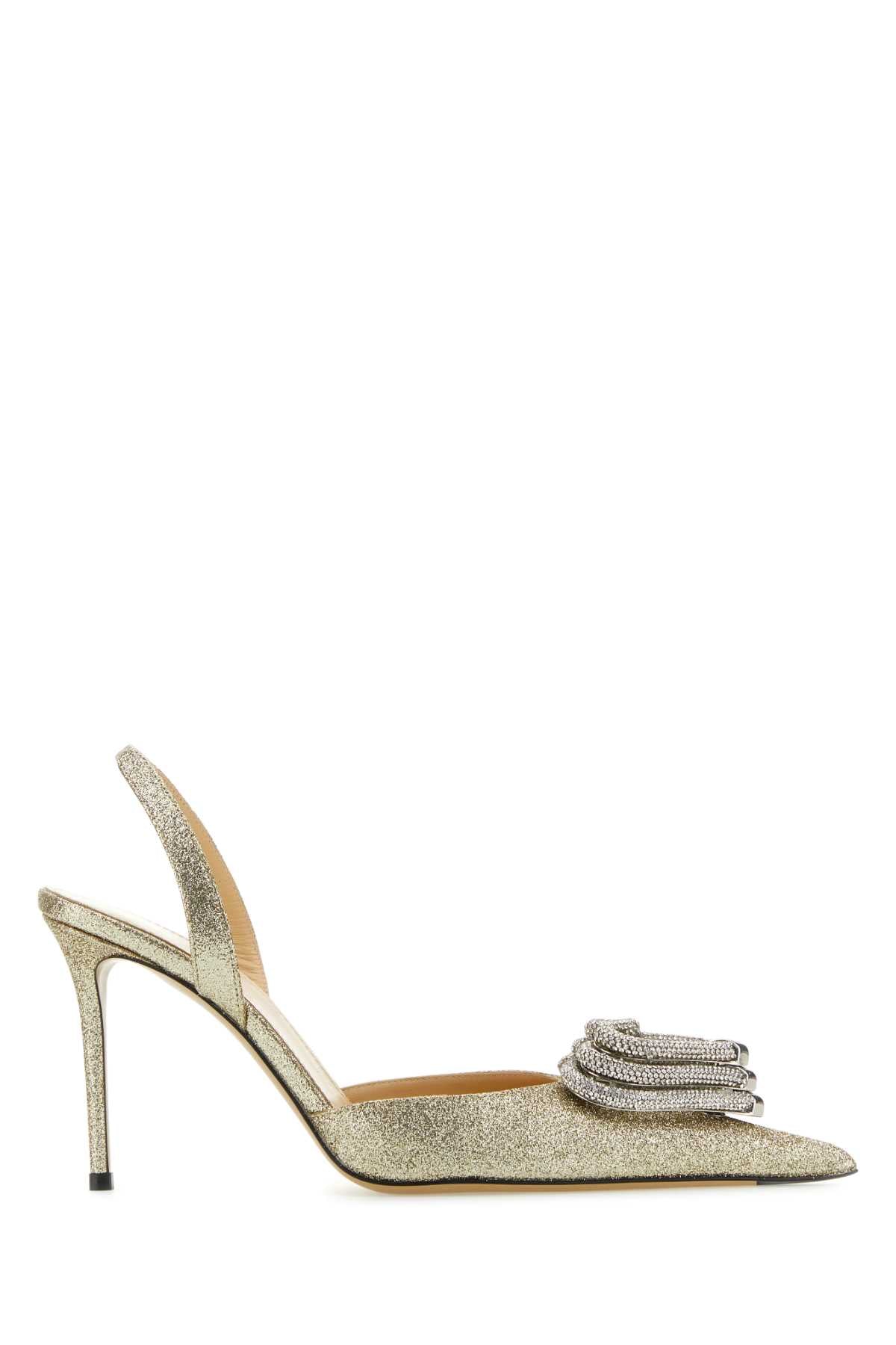 Platinum Fabric Pumps Champagne Scarpe Con Tacco
