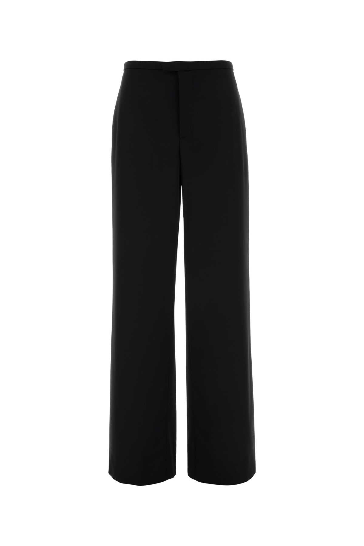 Black Exterior: Wool Pantaloni