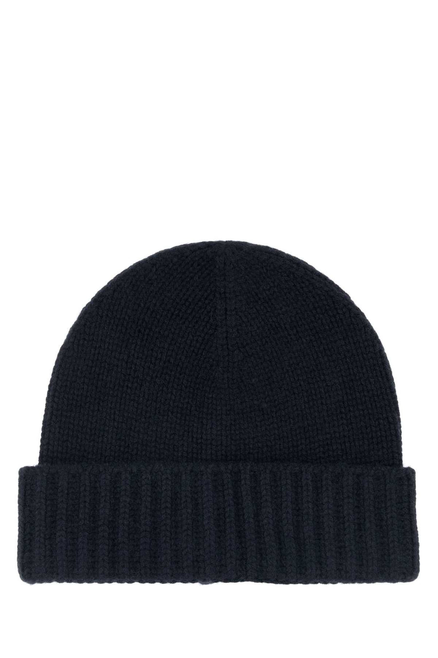 Moorer BERET-CWS 100% Cashmere beanie in navy