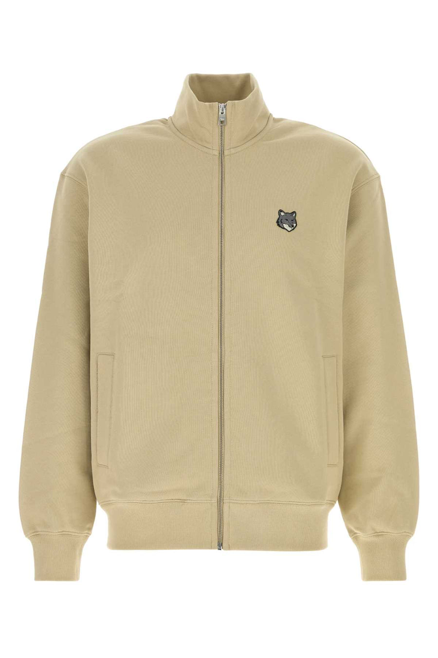 Maison Kitsune 100% Organic cotton sweatshirt in beige