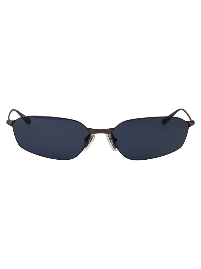 Bb0412s Grey-grey-blue Metal Sunglasses