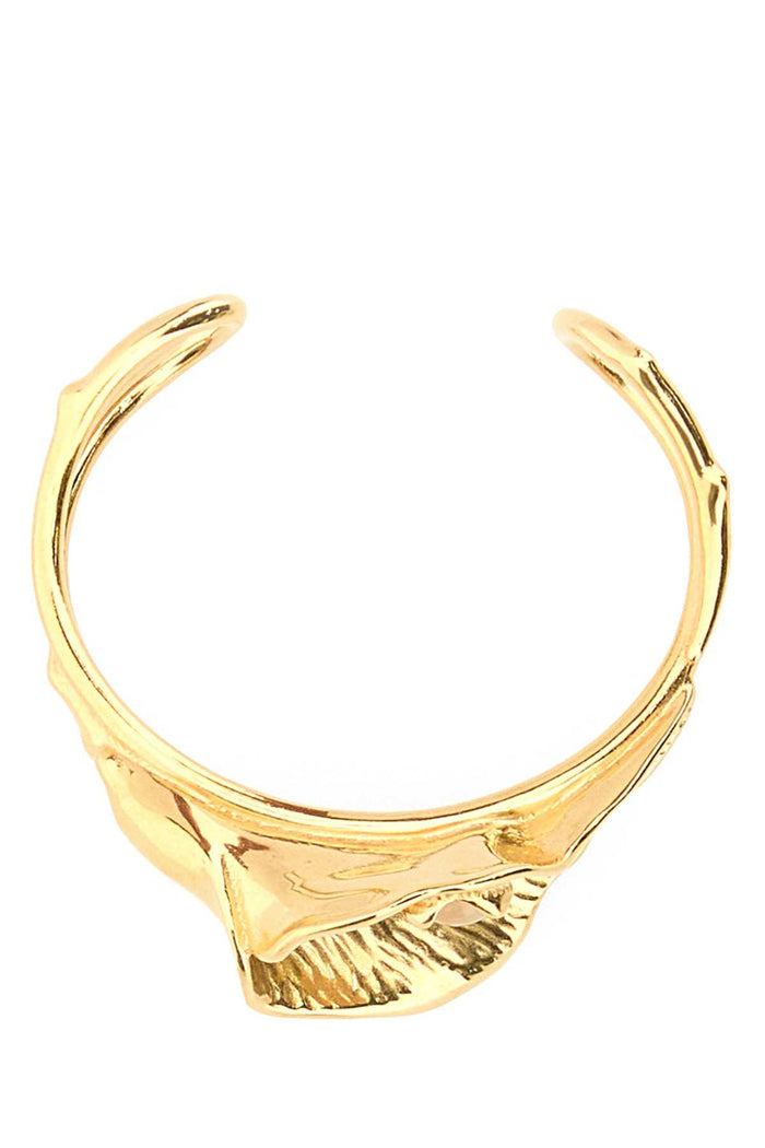 Gold Metal Chloã© Flower Soul Bracelet Goldandpink Bracciali