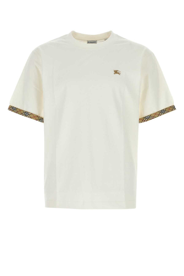 Burberry 100% Cotton t-shirt in white
