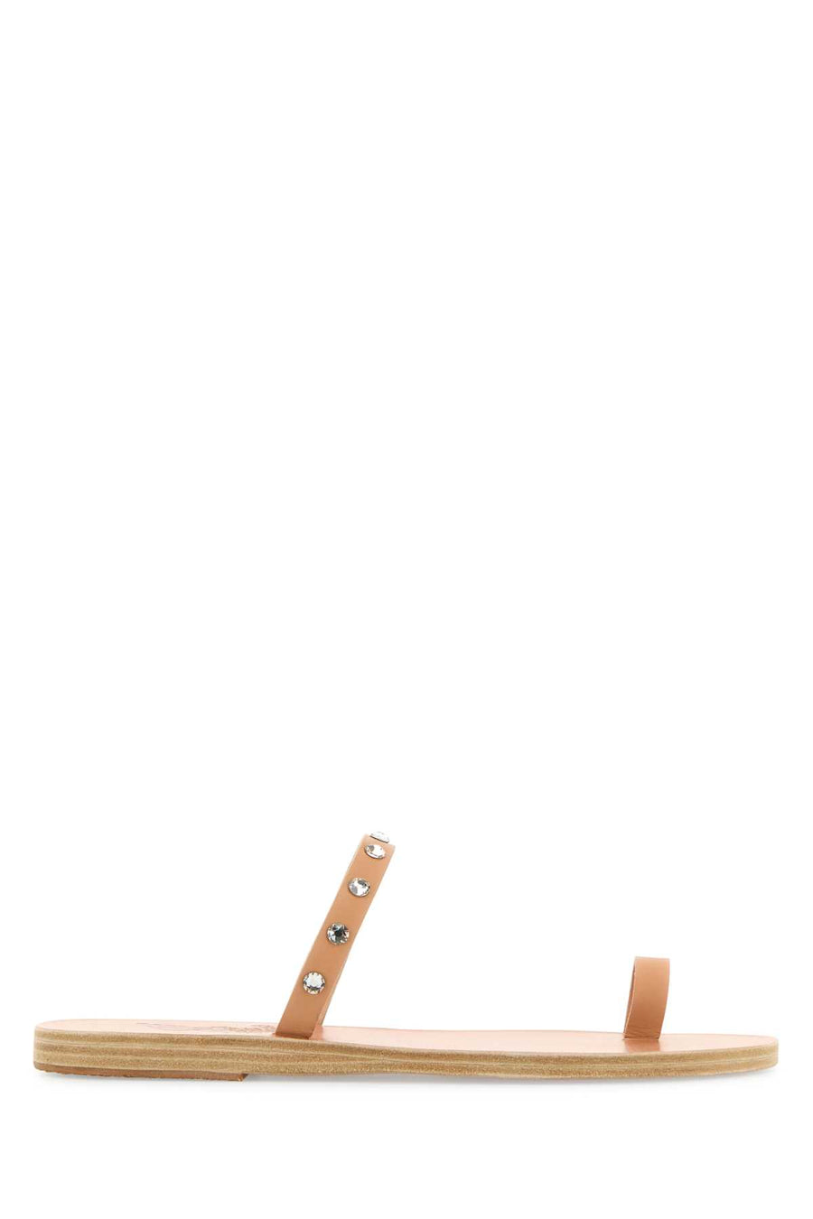 Ancient Greek Exterior: 100% Leather; Interior: 100% Leather; Sole: Leather sandal in beige
