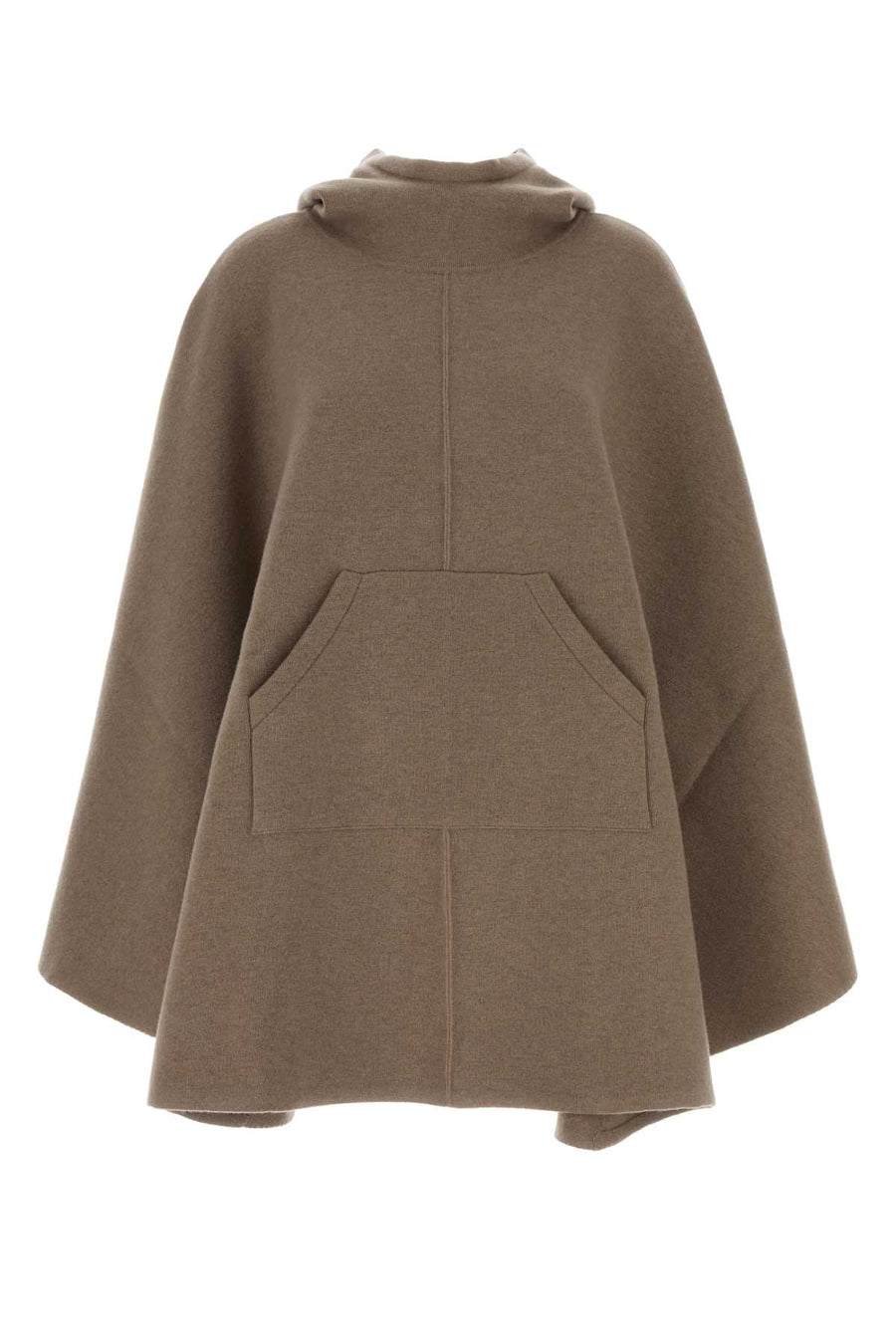 Bottega Veneta Compact 100% Cashmere cape in beige