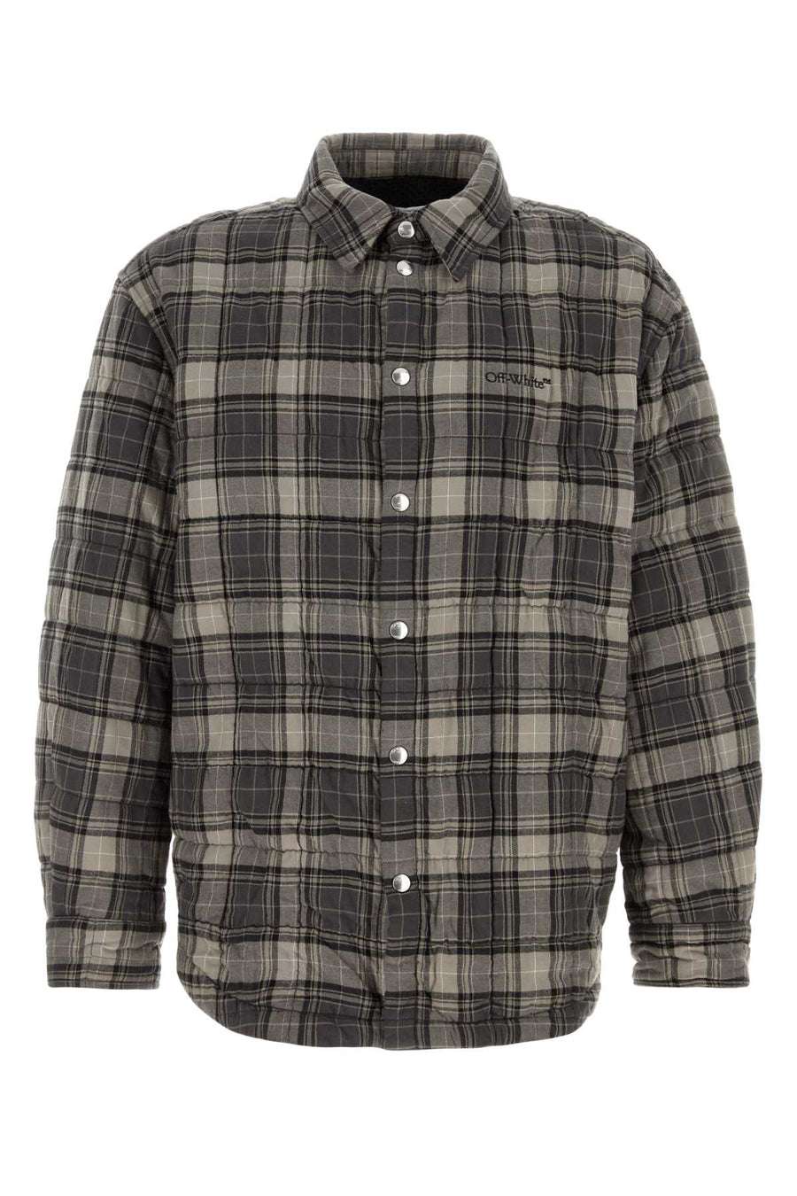 Off-White Exterior: 100% Cotton; Lining: 100% Polyester shirt in gray