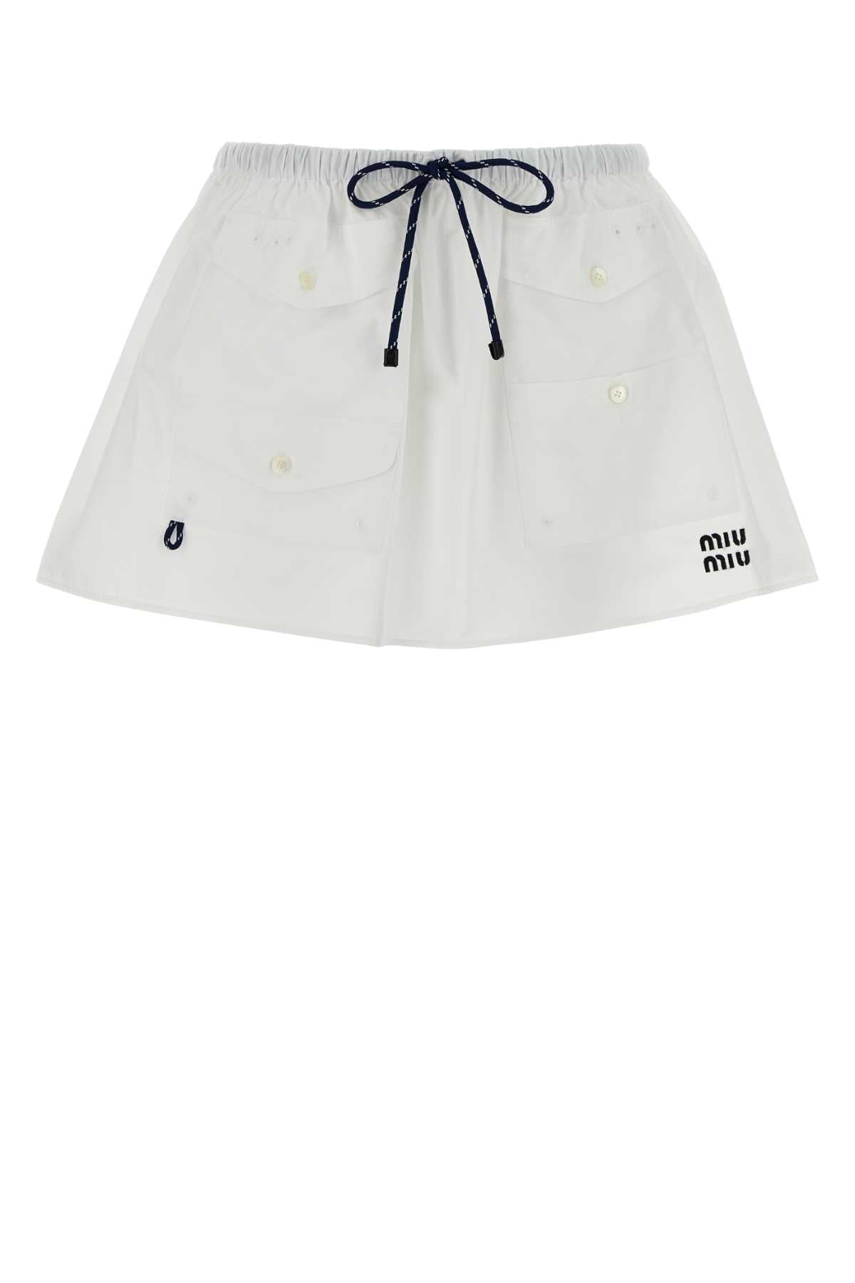 Bianco Exterior: Cotton Gonne