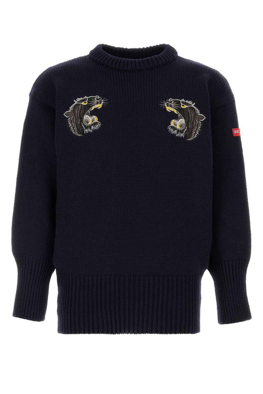 Junya Watanabe 100% Wool sweater in navy