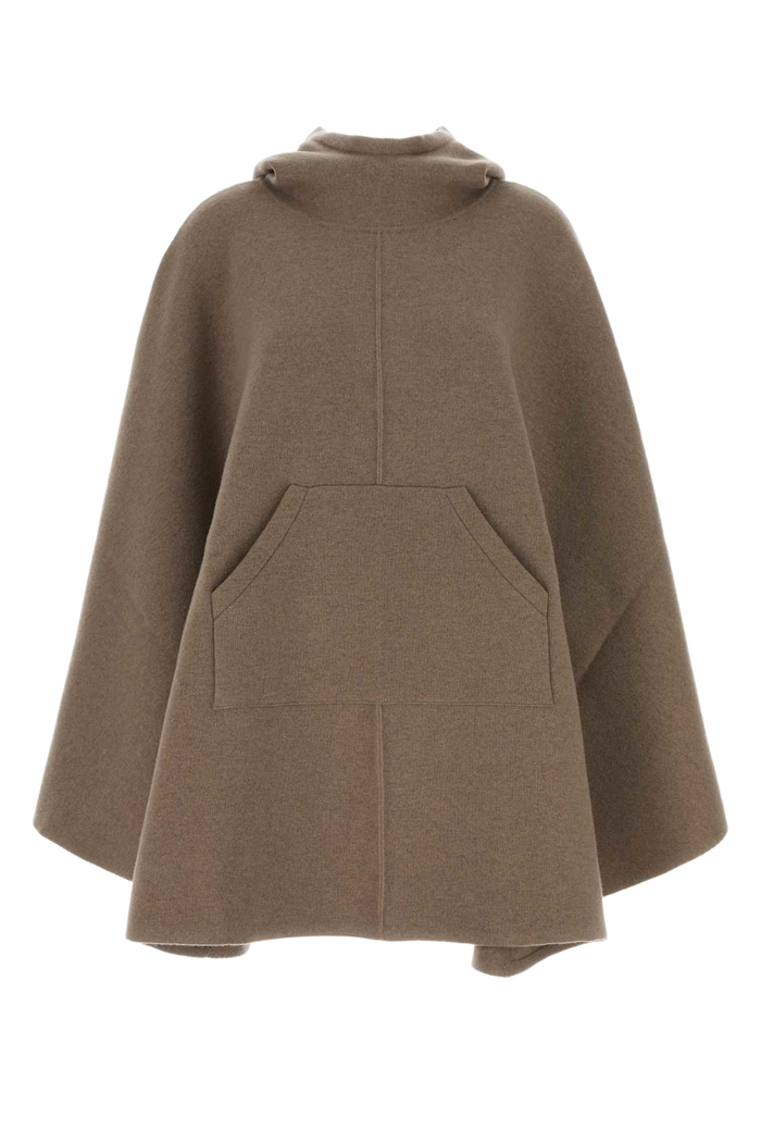 Cappuccino Cashmere Cape Beige Exterior: Cappotti
