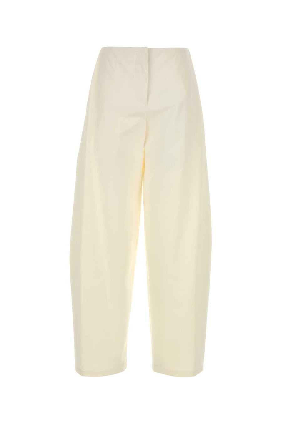 The Row Pant 76% Cotton 24% Silk trousers in white