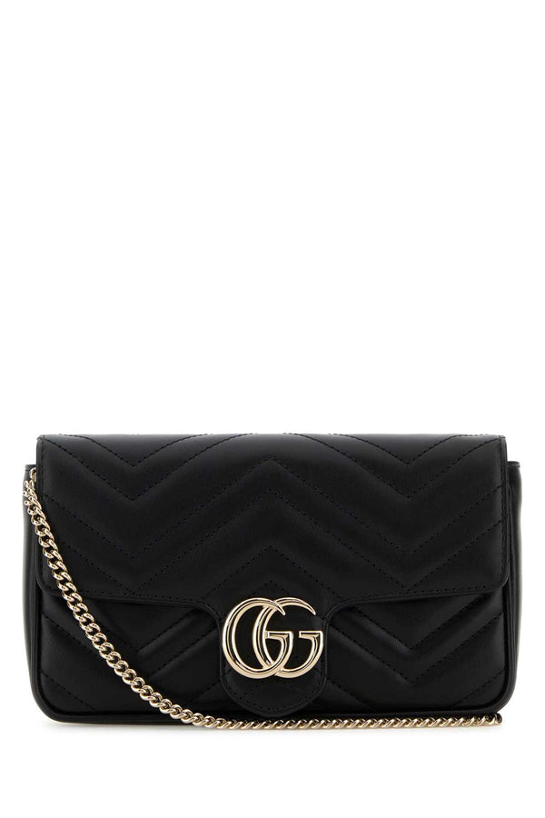 Gucci With Calf Skin shoulder bag in black