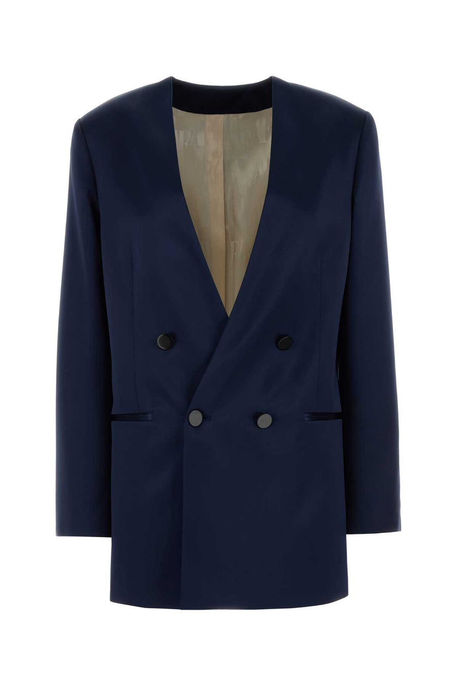 Alberta Ferretti 100% Viscose blazer in navy