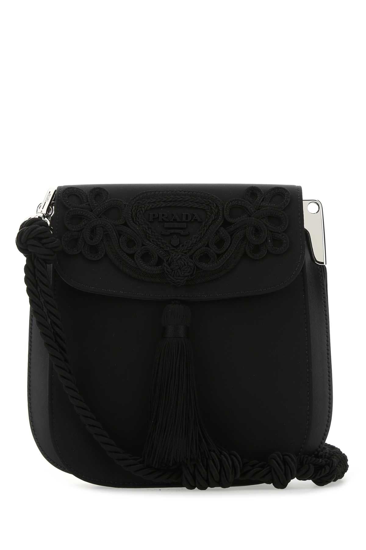Black Nylon Crossbody Bag F0002 Borse A Tracolla