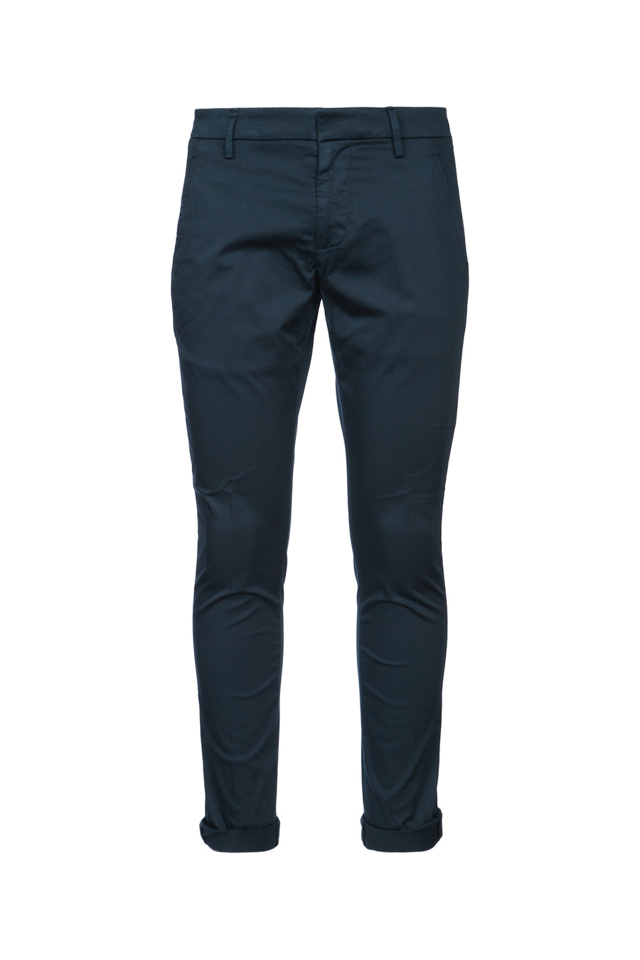 Dondup Gaubert 97% Cotton trousers in navy
