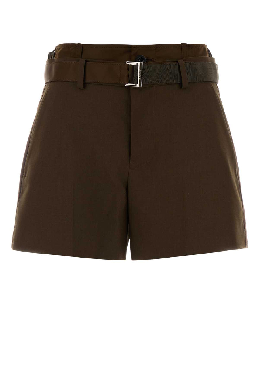 Sacai Polyester 70% shorts in brown
