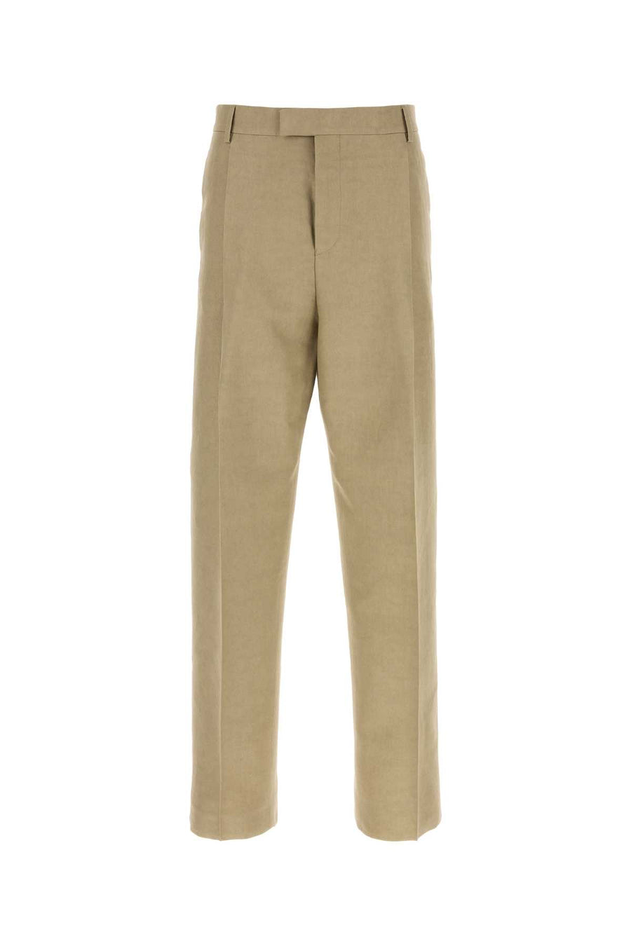 Ferragamo Safari 44% Cotton 30% Linen 26% Viscose trousers in beige
