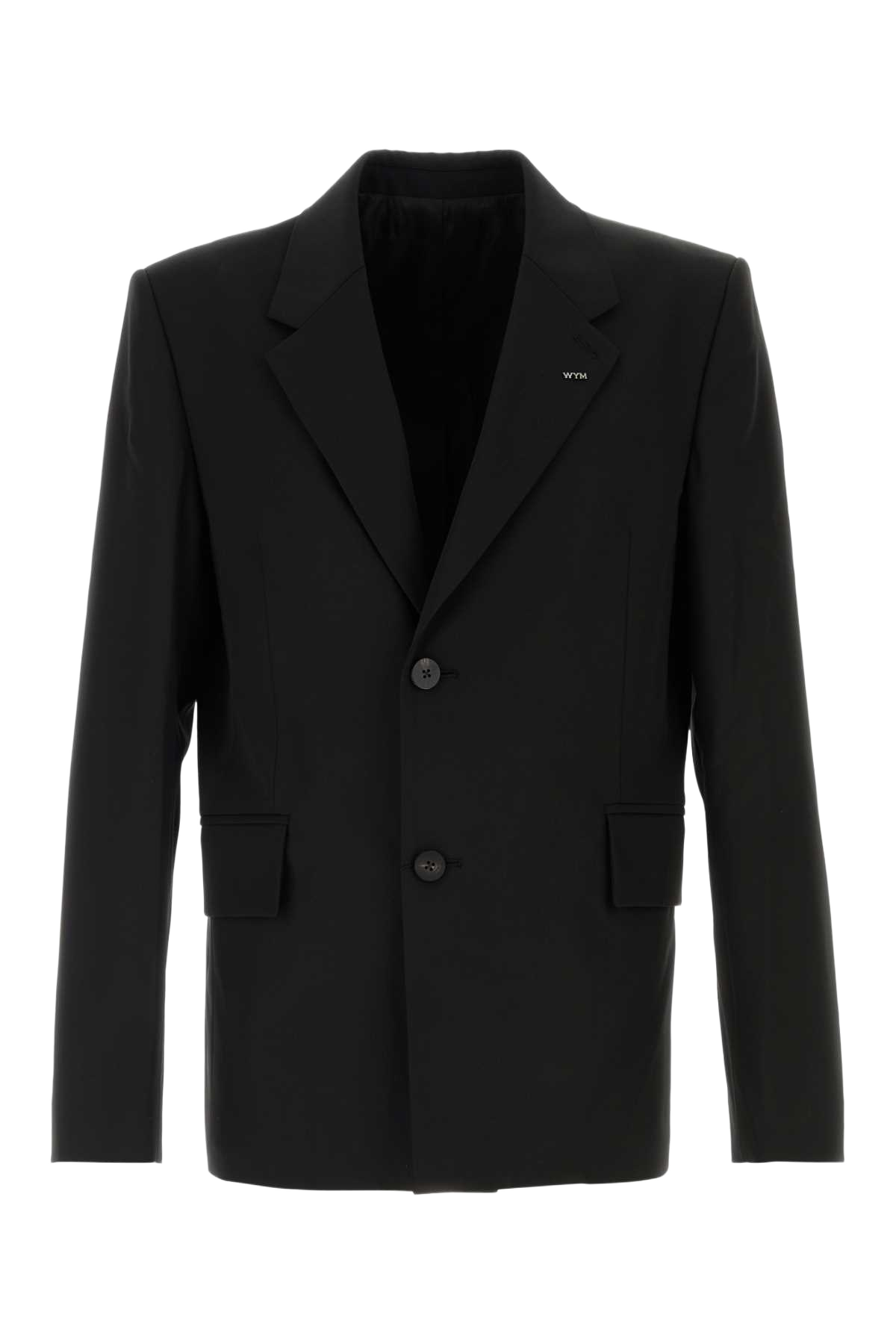 Black Wool Blazer Giacche E Gilet