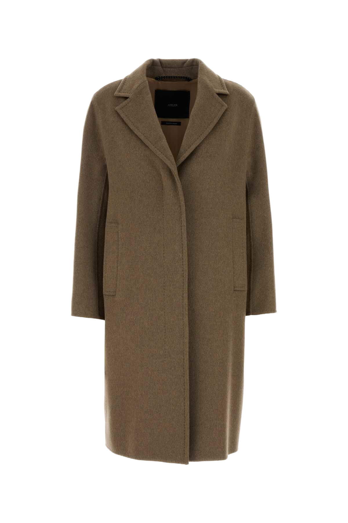 Cappuccino Cashmere Ardenne Coat Tortora Cappotti