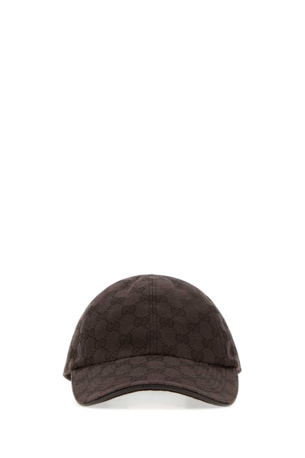 Gucci Harper Polyester baseball cap in brown