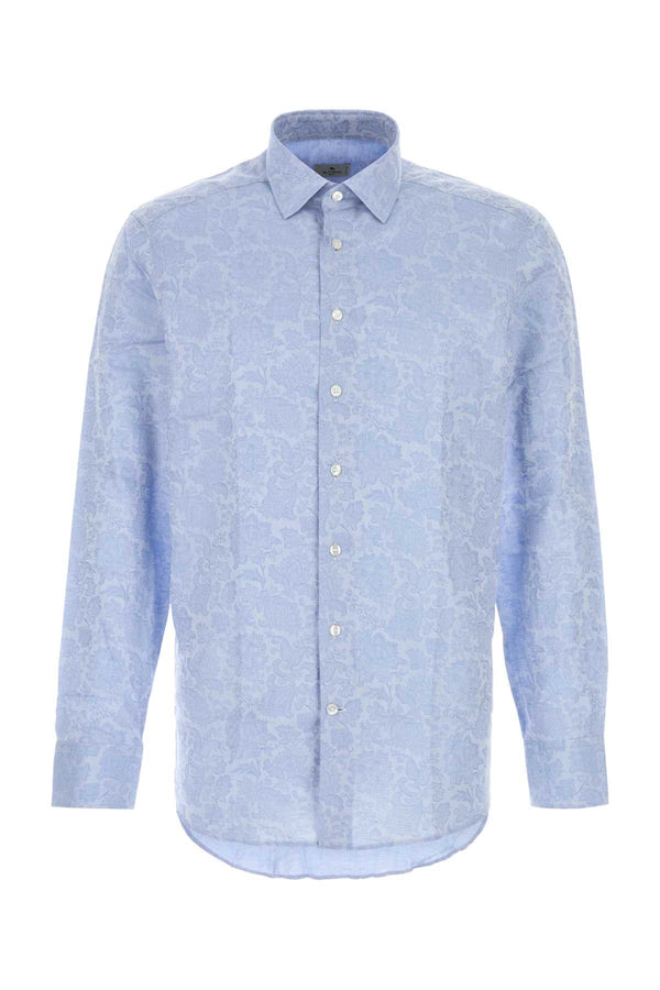 Etro Wear 100% Cotton shirt in blue