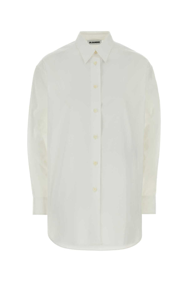 Jil Sander 100% Cotton shirt in white